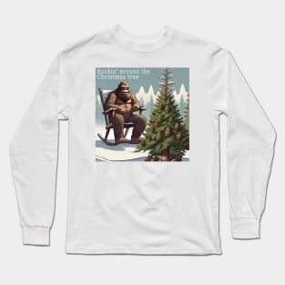 Bigfoot Christmas Long Sleeve T-Shirt